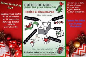 Lire la suite à propos de l’article Opération Boîtes de Noël 2021