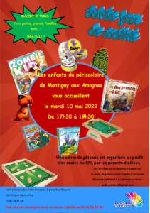 Lire la suite à propos de l’article Soirée Jeux de société mardi 10 mai 17h30 – 19h30