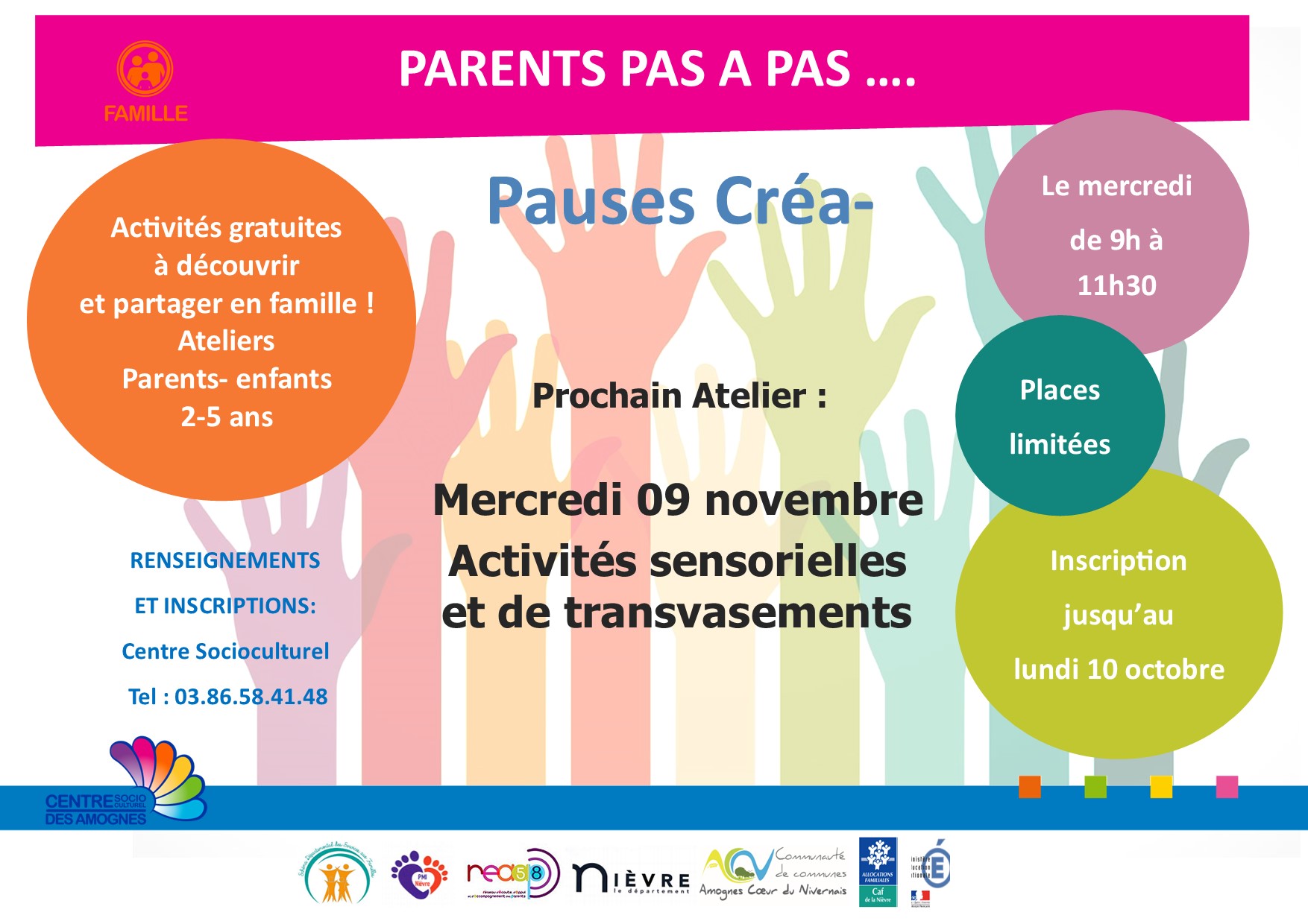 You are currently viewing Pause créative mercredi 9 novembre