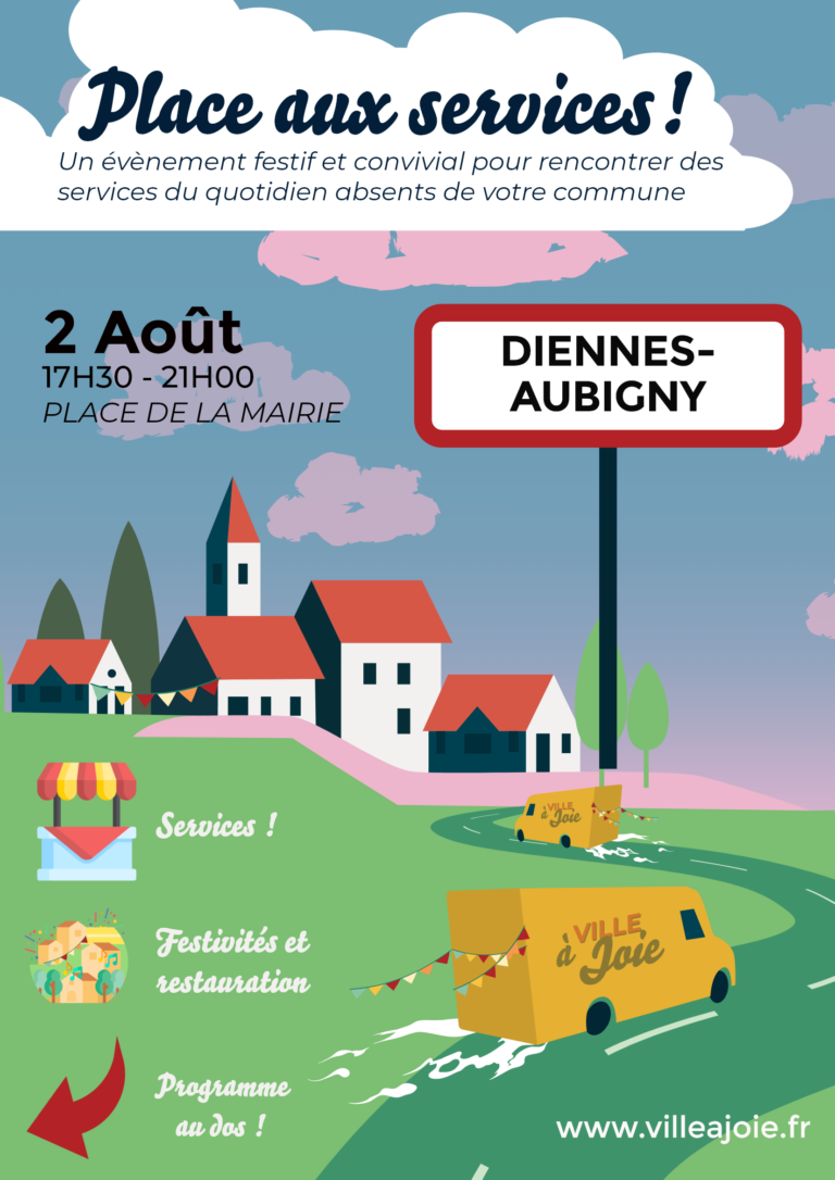 Lire la suite à propos de l’article Place aux services ! 2 août à Diennes-Aubigny