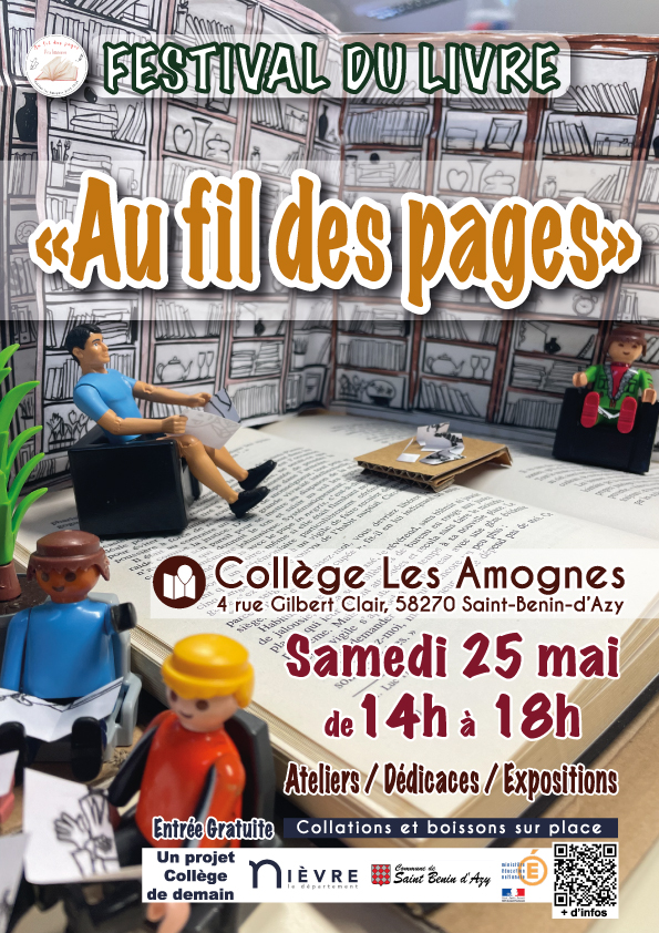 You are currently viewing Festival du Livre – samedi 25 mai