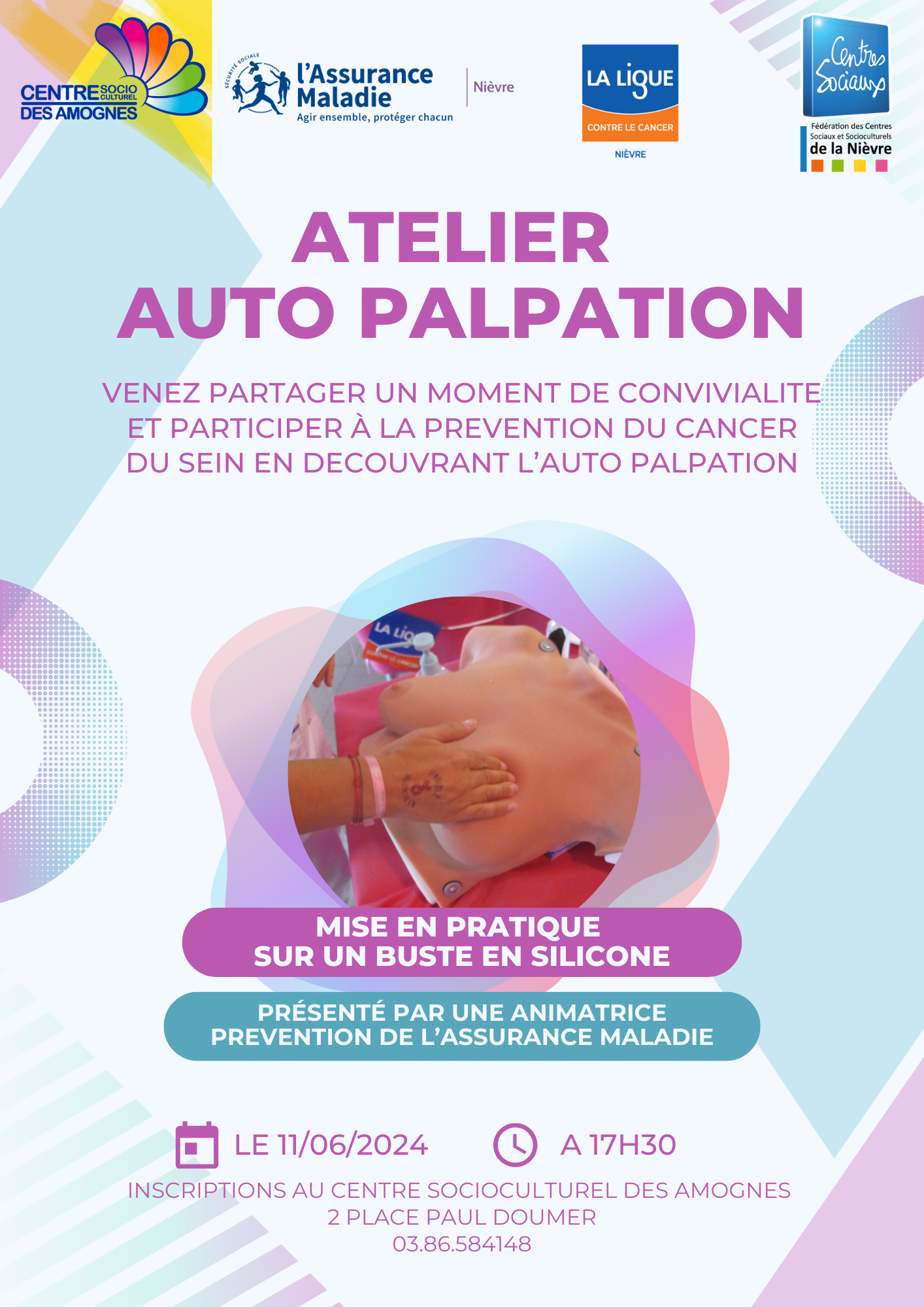 You are currently viewing Atelier gratuit autopalpation – 11 juin 2024