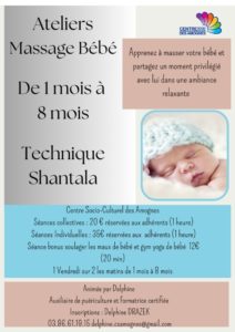 Lire la suite à propos de l’article Ateliers Massage Bébé