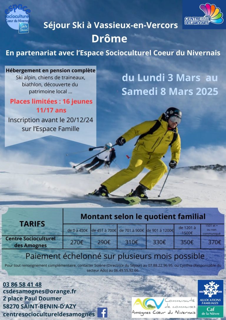 Lire la suite à propos de l’article Séjour Ski Zados 2025